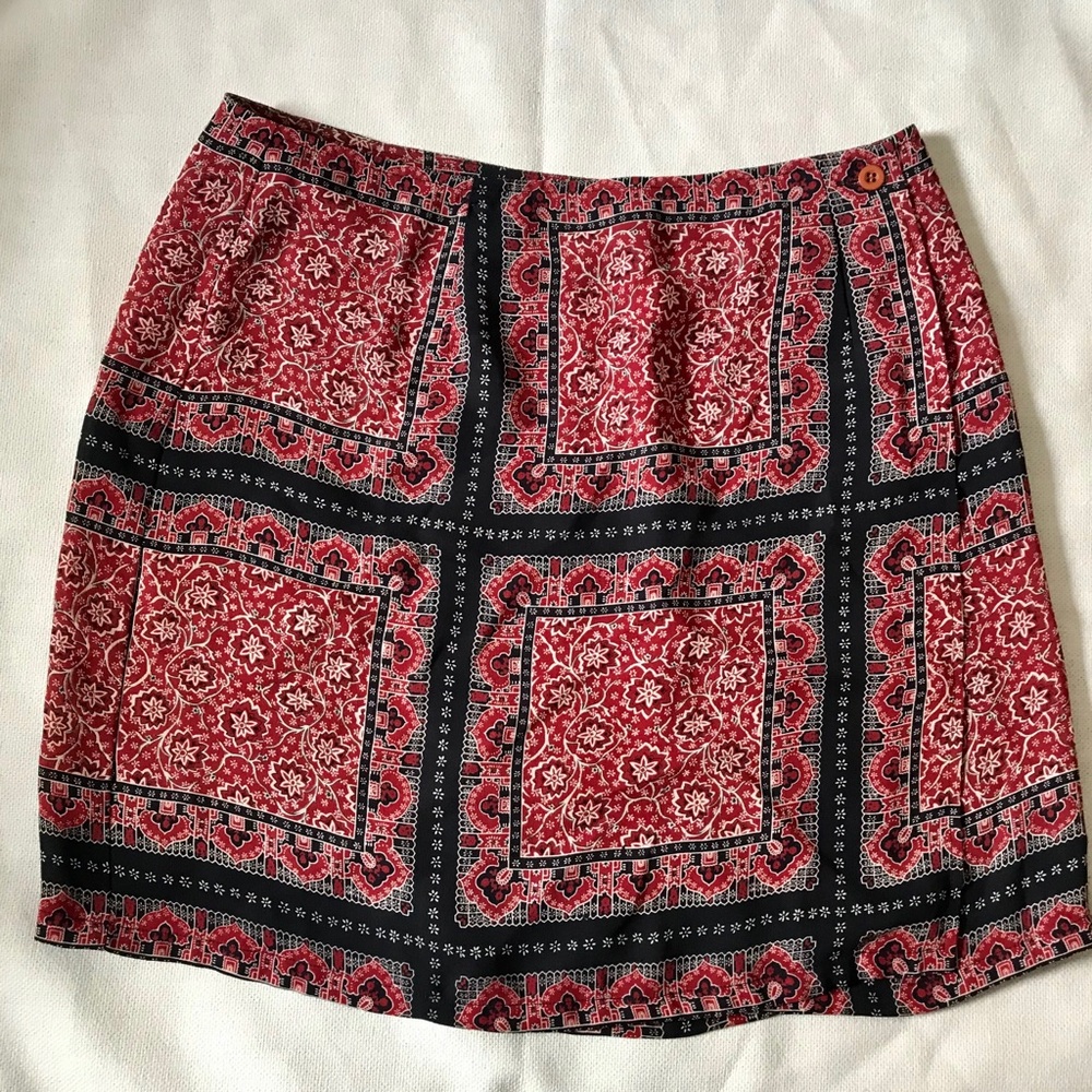 Moroccan pattern skirt